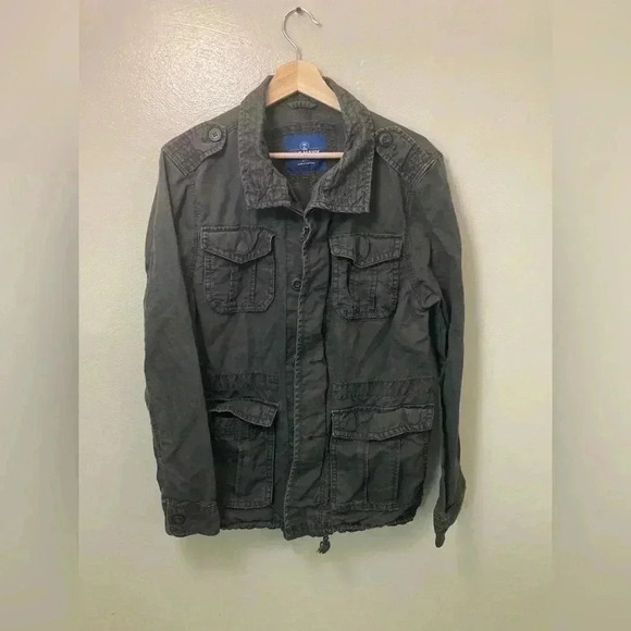 Old navy zip and button‎ jacket - Picture 1 of 6